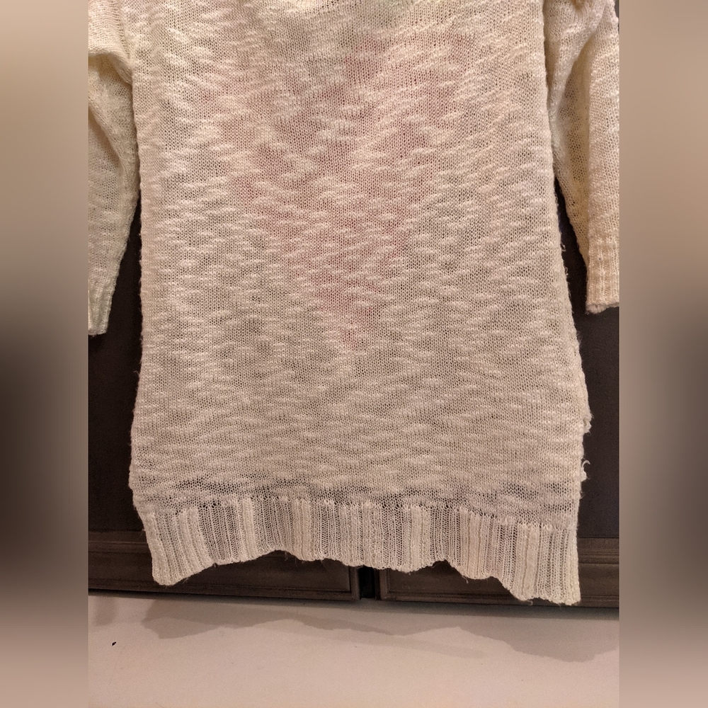 xhilaration brand sweater, xs, pink heart - Picture 5 of 9